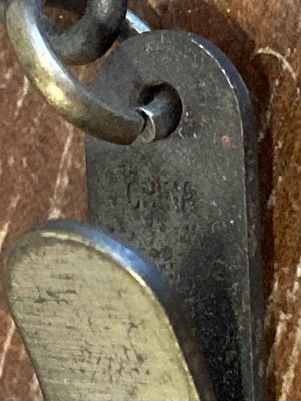 Brown Pocket Watch Chain